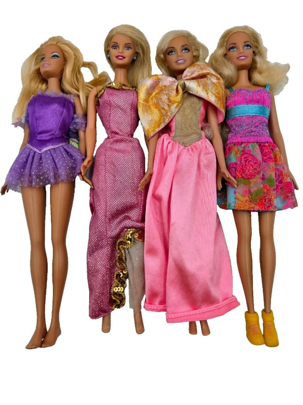 Barbie Doll Lot Home For The Holidays Mattel 4 Dolls Read
